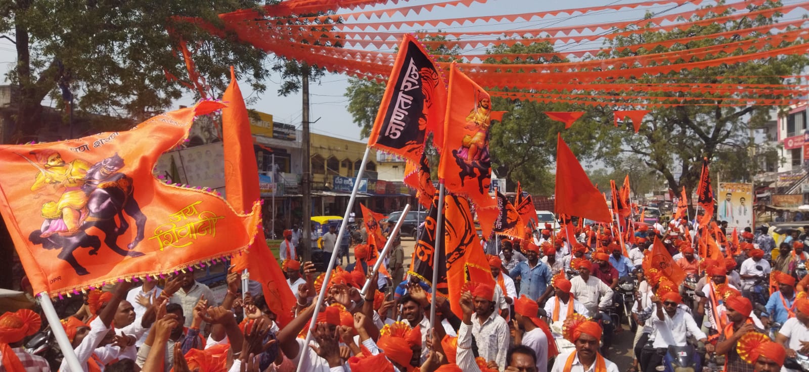 జన్నారంలో గణంగా శ్రీ చత్రపతి శివాజీ మహారాజ్ జయంతి 