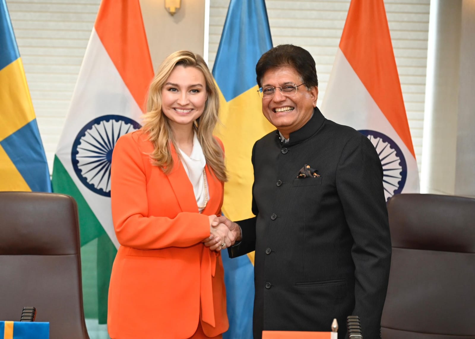 భారత్–స్వీడన్ సహకారానికి కొత్త ఊపునిచ్చిన భేటీ